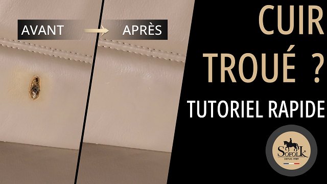 HOW TO REPAIR A HOLE IN YOUR LEATHER
