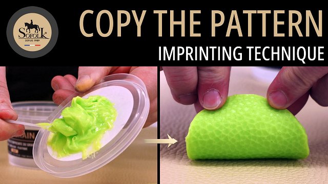 REPROGRAIN SOFOLK: Copying the grain of leather, imitation leather and plastic