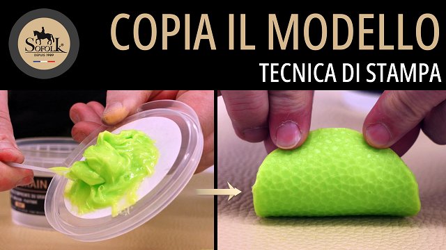 REPROGRAIN SOFOLK: Copiare la grana della pelle, della similpelle e della plastica