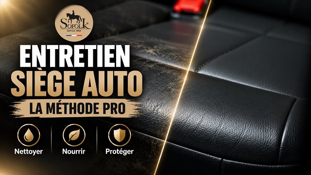 ENTRETIEN du CUIR des SIÈGES AUTO