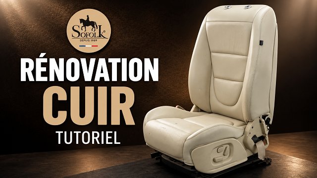 Changement de couleur : siège auto cuir