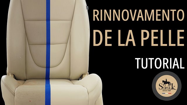 Cambio di colore: sedile auto in pelle