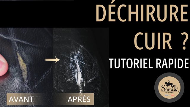 RÉPARATION DÉCHIRURE CUIR