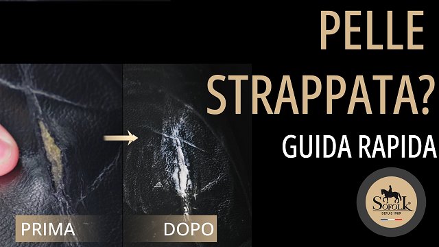 RIPARAZIONE DI PELLE STRAPPATA