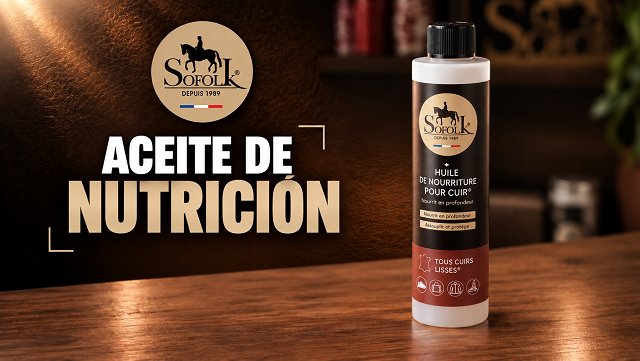 Nutrir e impermeabilizar el cuero