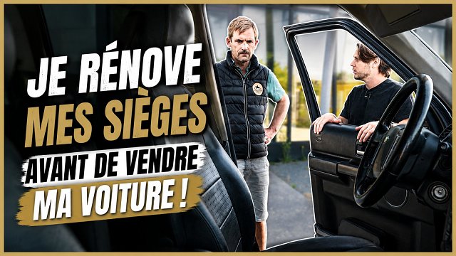 Sièges auto en cuir usés ? Rénovez-les vous-même avant de vendre !