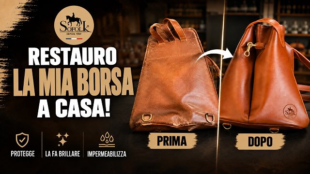 Sto rinnovando la mia borsa Longchamp scolorita con un kit SOFOLK!