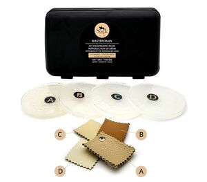 MASTERGRAIN - KIT REPRODUCTION DU GRAIN CUIR, SIMILI ET PLASTIQUE
