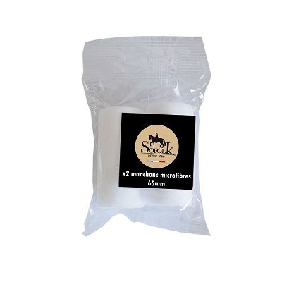 RECAMBIO DE 2 FUNDAS DE MICROFIBRA DE 65MM