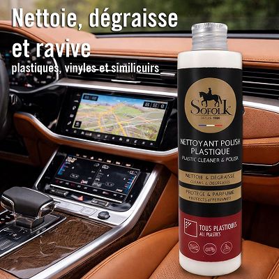 PLASTIC POLISH CLEANER