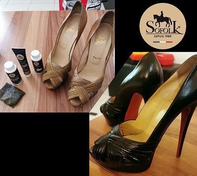 PEINTURE CUIR POUR CHAUSSURES