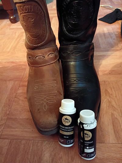 PEINTURE CUIR POUR CHAUSSURES