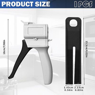 PISTOLA DE APLICACIÓN PARA CARTUCHOS DE DOS COMPONENTES