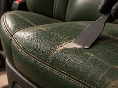 Reparación de skai del coche