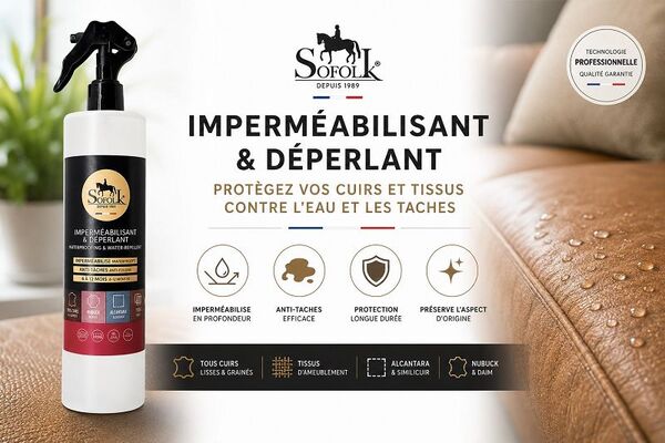 WATERPROOFING WATER REPELLENT ANTI-STAIN LEATHER AND FABRIC - Photo 2