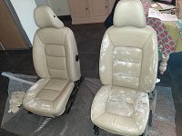 Rénovation cuir Volvo V70