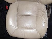 Rénovation cuir Volvo V70
