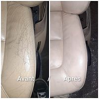 Rénovation cuir Volvo V70
