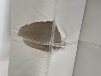 problème lors de la rénovation d'un fauteuil en cuir