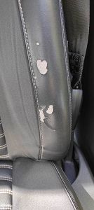 Tutoriel rénovation siège auto skaï ou simili-cuir