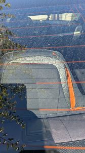 Recoudre appui tête cuir