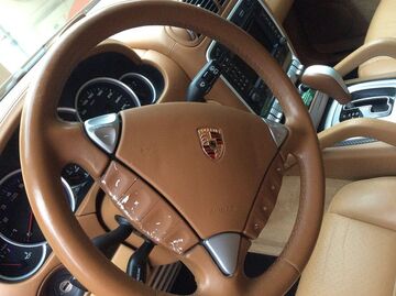 PORSCHE CAYENNE STEERING WHEEL