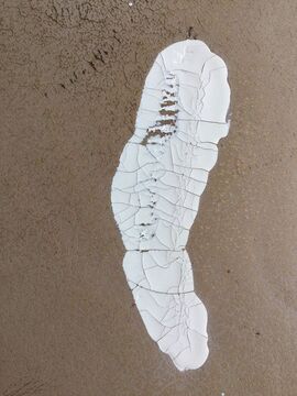 Cracked surface