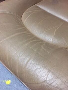 Beige leather renovations