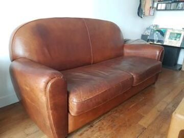 Renovation sofa armchair "teddy" brand pelletey - 1
