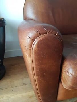 Renovation sofa armchair "teddy" brand pelletey - 3