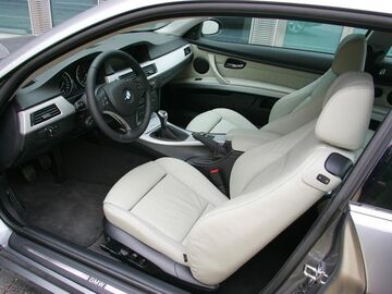 Colour change bmw dakota crembeige leather cowhide leather thickness 1.1 1.2 mm to Elfenbein Weiss - 3