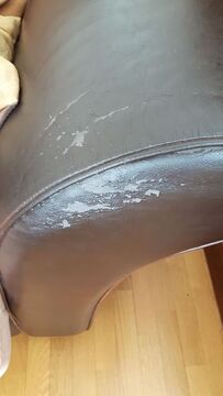 Repair armchair imitation leather Colonial House - 3
