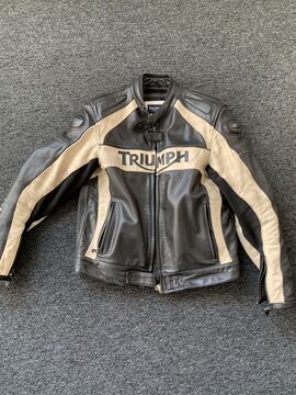 Repair of motorcycle leather jacket