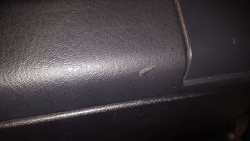 Renovation of perforated leather steering wheel - 4