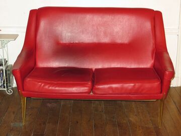 change of color leather sofa