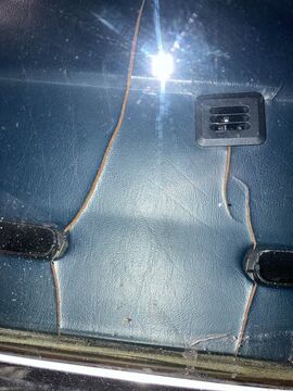 Dashboard splits Mercedes 450slc - 2