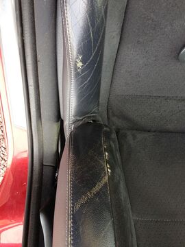 Clio leather repair 2 rs phase 2