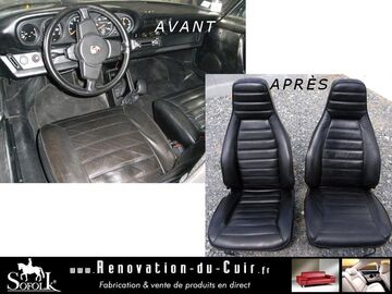 Leather car seat renovation tutorial - 5