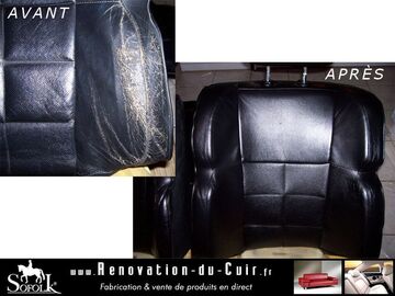Leather car seat renovation tutorial - 6