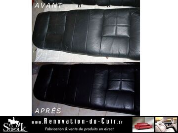 Leather car seat renovation tutorial - 7