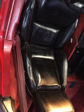Reinstatement of Corvette C4 seats 1985 - 1