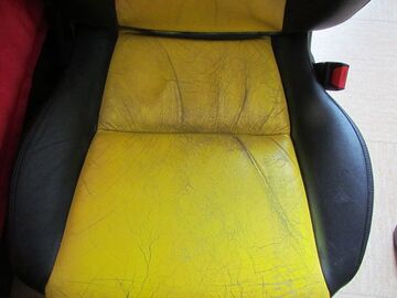 Leather car seat renovation tutorial - 1