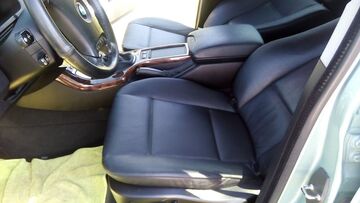 matt black leather renovation - 2