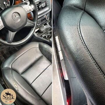Tutorial de renovación de asientos de coche de cuero - 3