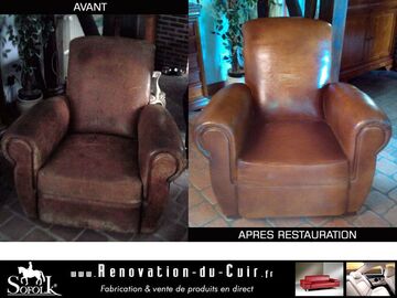 Tutorial para renovar sofás y sillones de cuero - 1