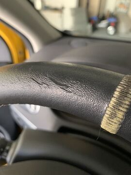 Renovation Cuir volant Clio 3 RS - 2