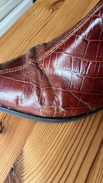 bottines en daim - 1