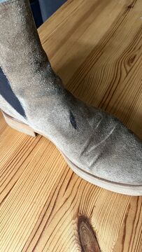 bottines en daim - 4