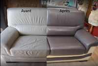 Rénovation canapé cuir, ✓ Découvrez en image la rénovation d'un canapé cuir  avec la méthode Sofolk 🛒 Kit rénovation cuir dispo ici ->