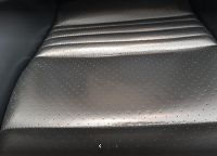 2ème rénovation de mes sièges de voiture en cuir noir